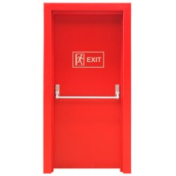 Tek Kanatlı Yangın Kapısı 100x205cm