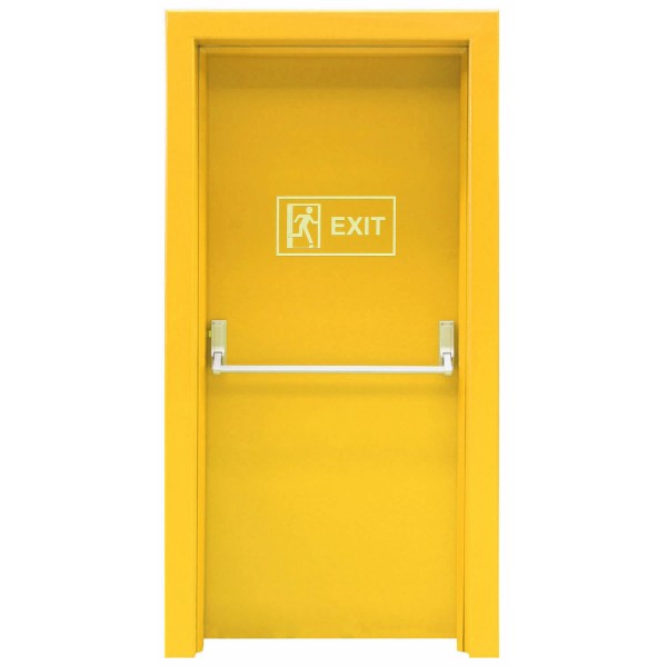 Tek Kanatlı Yangın Kapısı 80x205cm